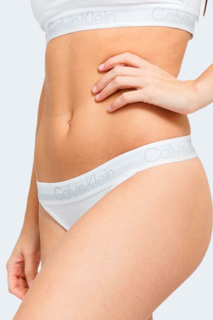 Slip e perizoma Calvin Klein Underwear THONG Bianco – 81352