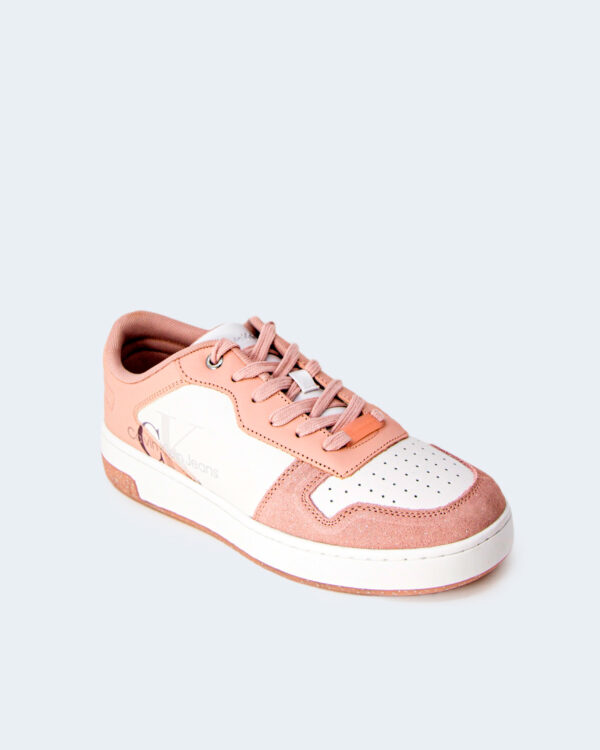 Sneakers Calvin Klein Jeans CUPSOLE LACEUP  BASK YW0YW00605 Rosa - Foto 4