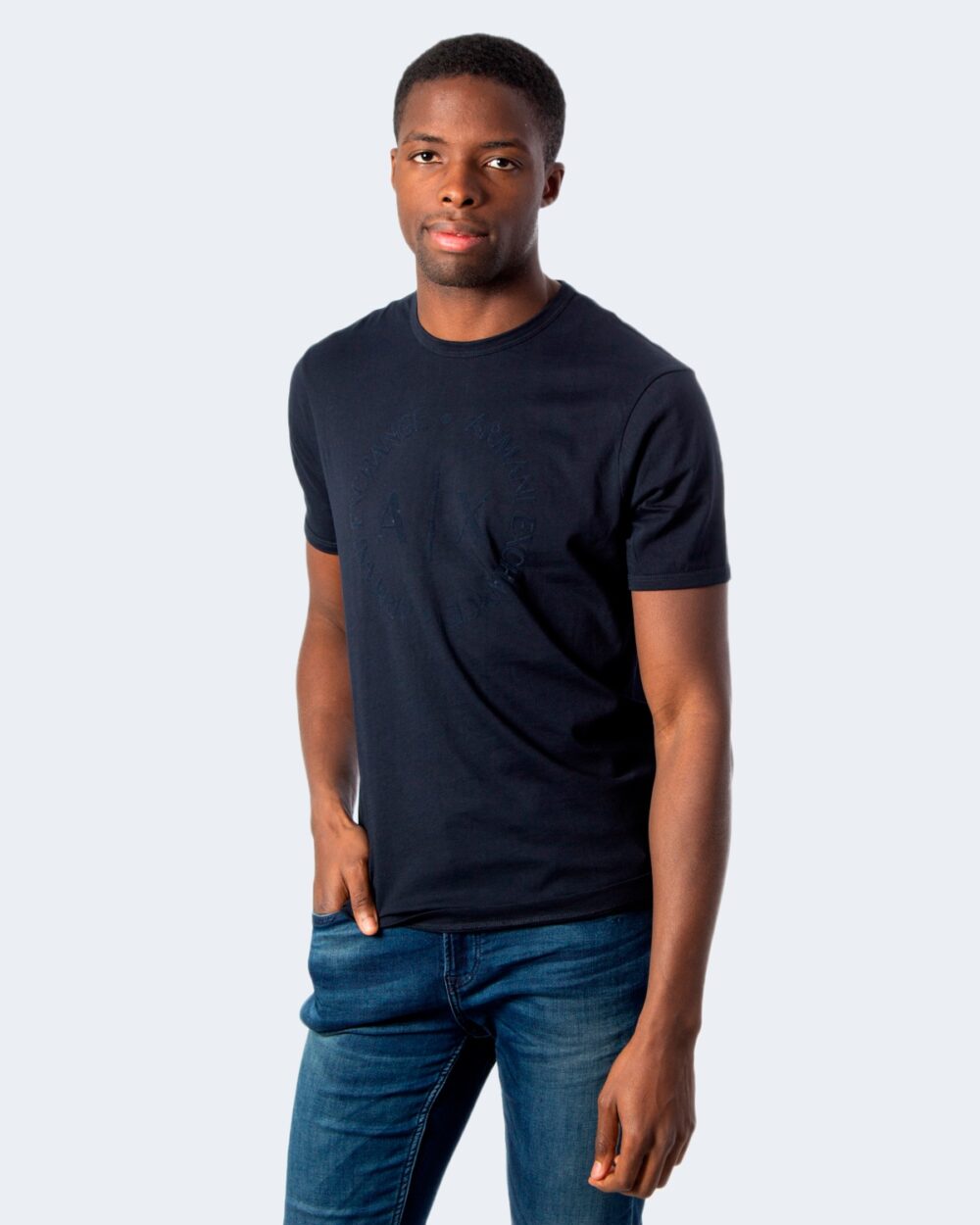 T-shirt Armani Exchange  Blu - Foto 1