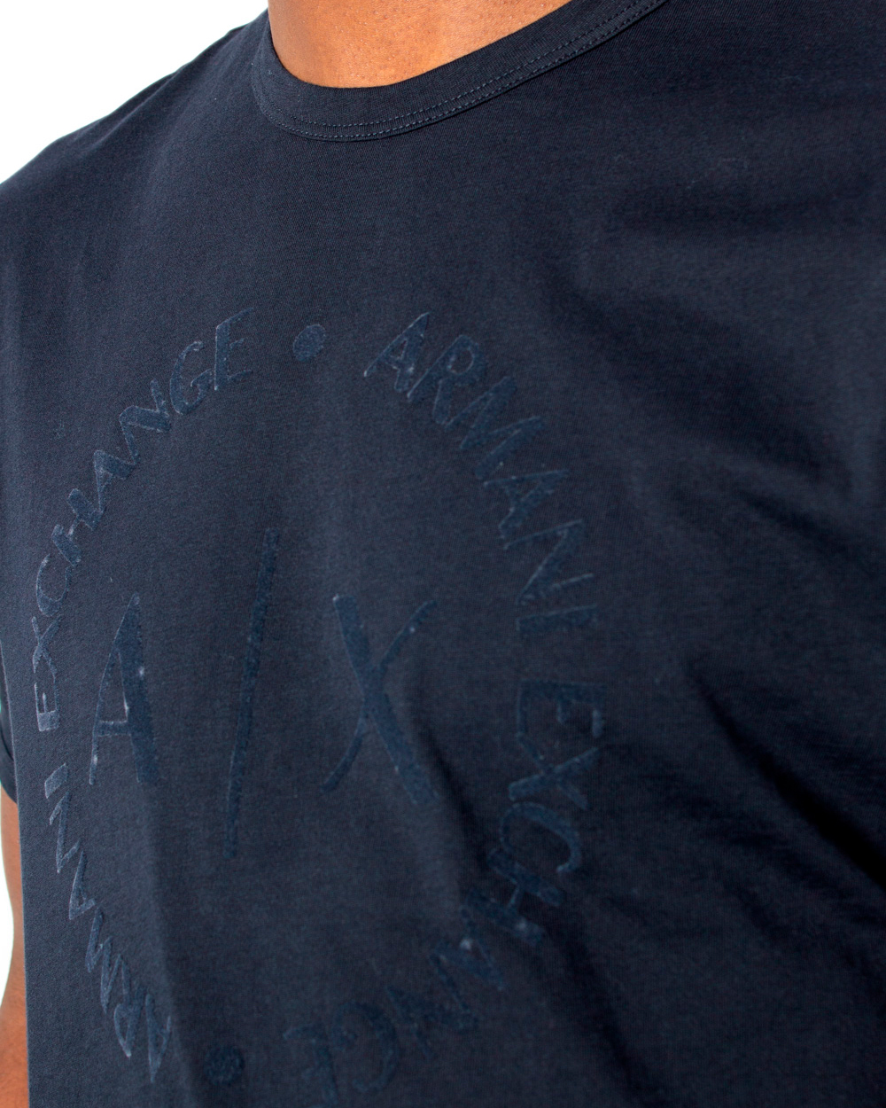 T-shirt Armani Exchange  Blu - Foto 3