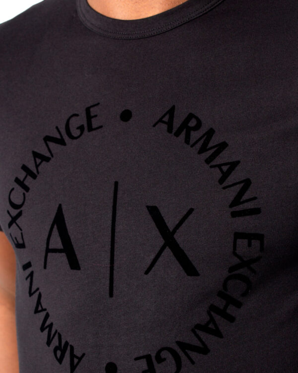 T-shirt Armani Exchange - Nero - Foto 4