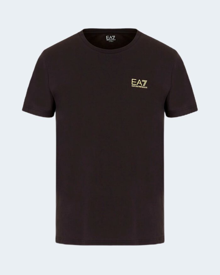 T-shirt Ea7 LOGO PICCOLO Black gold – 81580