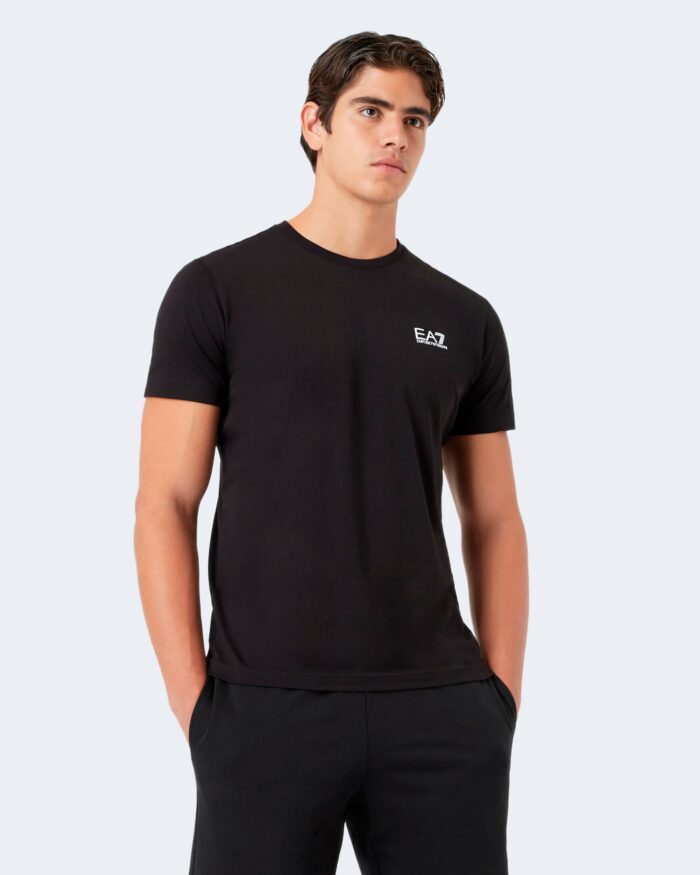 T-shirt Ea7 LOGO PICCOLO Black Silver – 81580