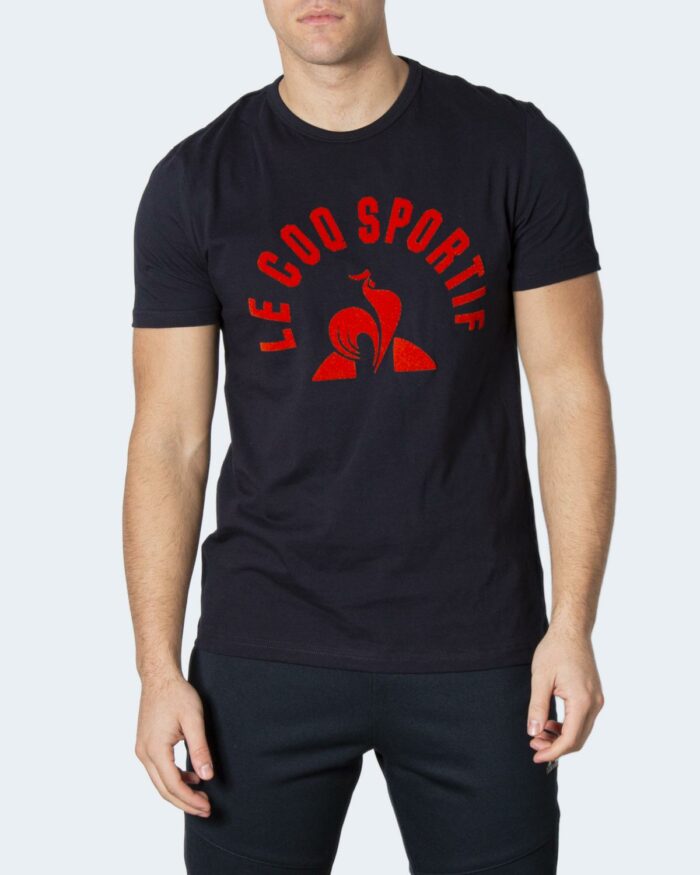 T-shirt Le Coq Sportif BAT TEE SS Blue scuro – 81713