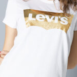 T-shirt Levi's® THE PERFECT TEE HSMK POWDER PRINT (GOLD) 17369-0453 Bianco - Foto 2