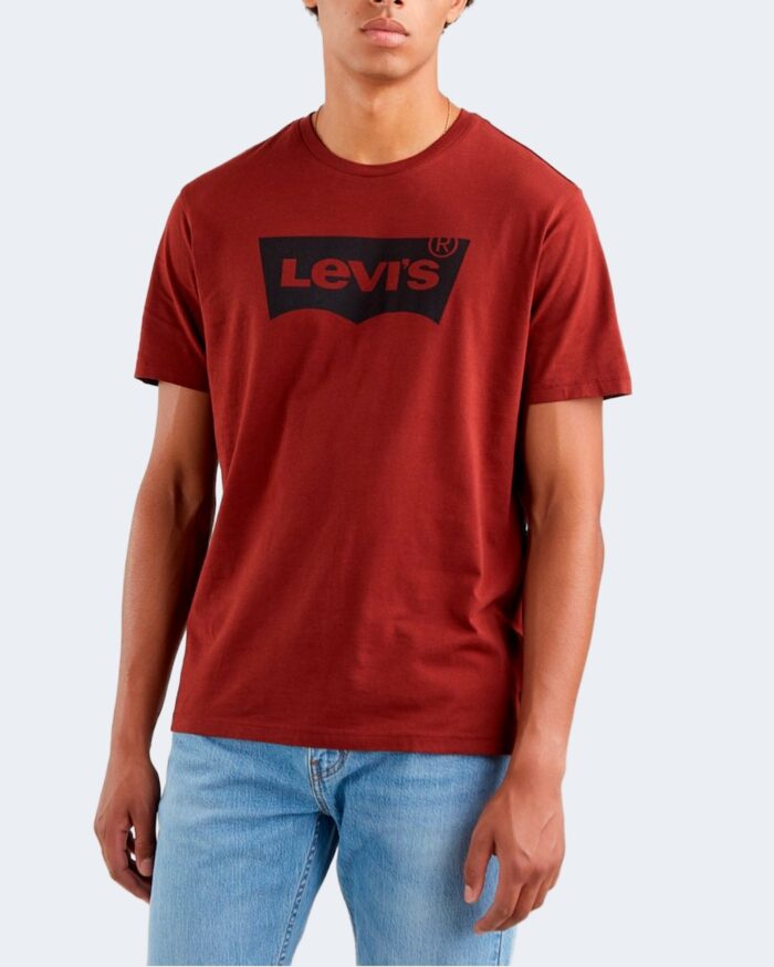 T-shirt Levi’s® GRAPHIC CREWNECK TEE HM ONE COLOR FIRED 22491-1043 Mattone – 80516