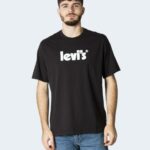 T-shirt Levi's® RELAXED FIT TEE POSTER Nero - Foto 1