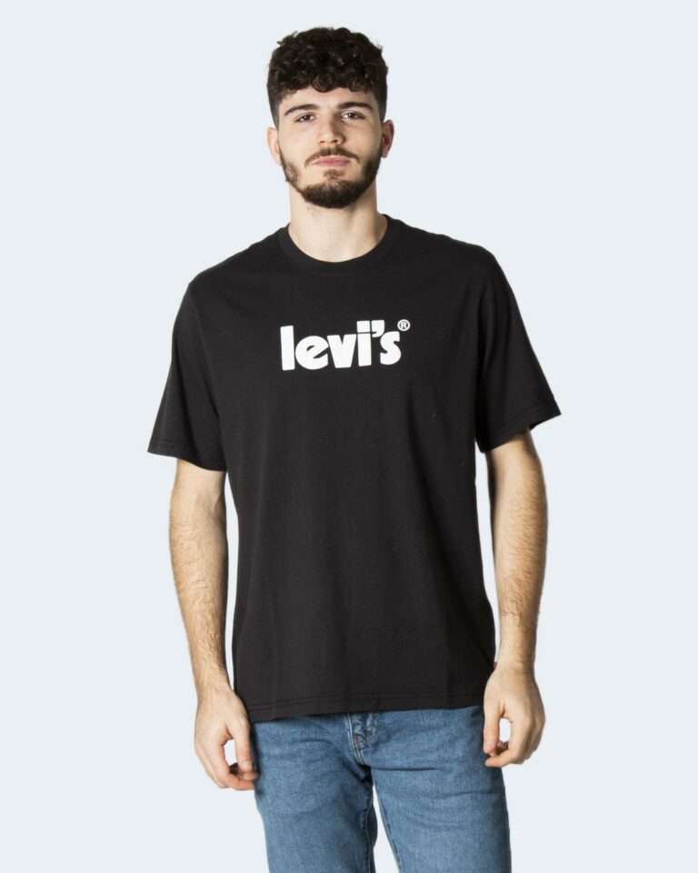T-shirt Levi's® RELAXED FIT TEE POSTER Nero - Foto 1