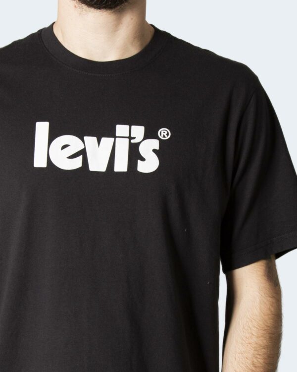T-shirt Levi's® RELAXED FIT TEE POSTER Nero - Foto 2