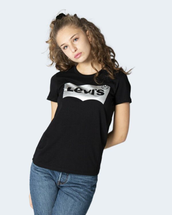 T-shirt Levi's® THE PERFECT TEE HOLIDAY Nero - Foto 1