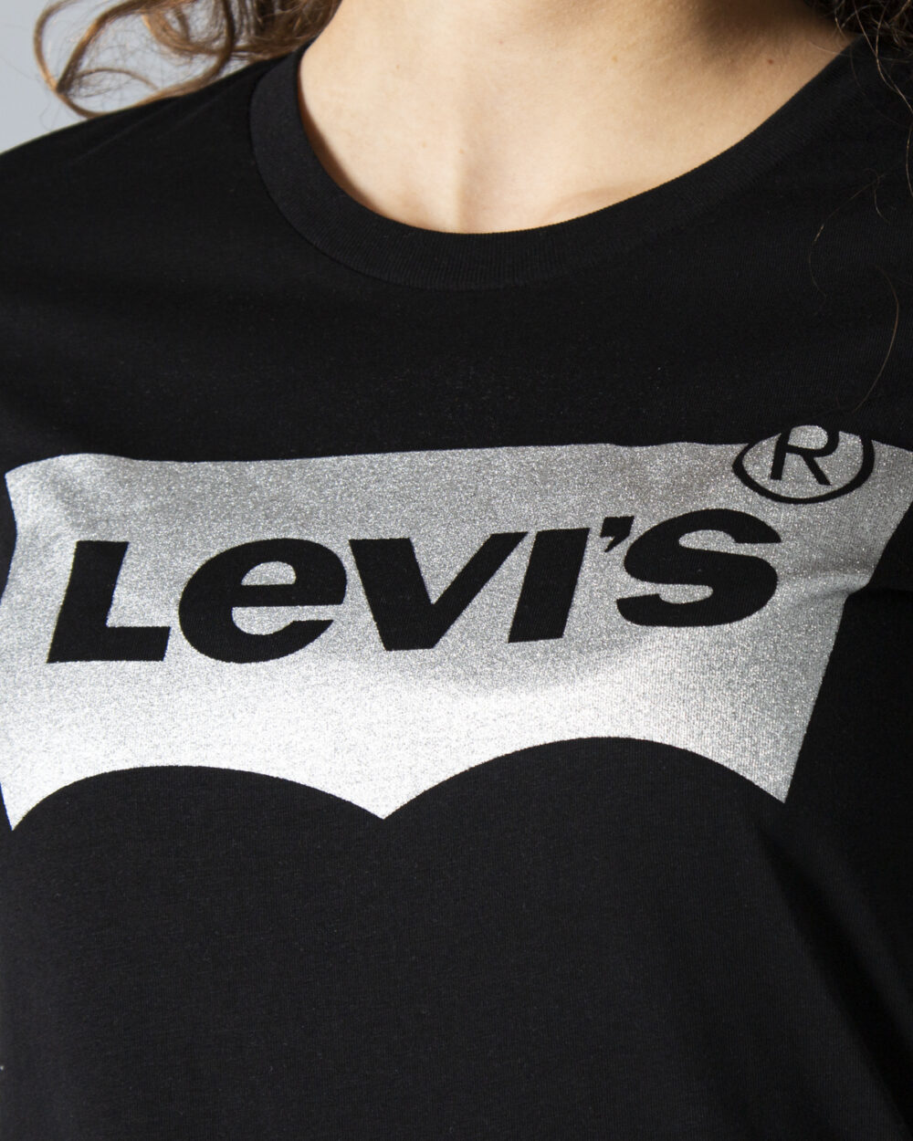 T-shirt Levi's® THE PERFECT TEE HOLIDAY Nero - Foto 2