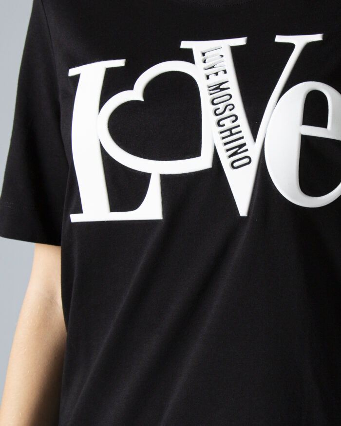 T-shirt Love Moschino Maglietta W4F153MM3876 Nero – 82490