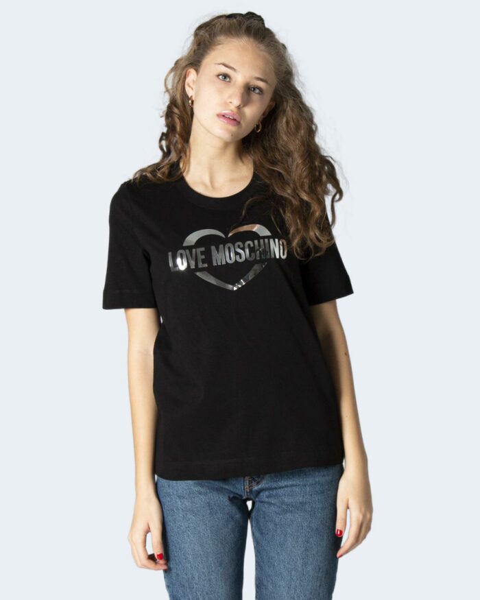 T-shirt Love Moschino Maglietta W4F153NM3876 Nero – 82493