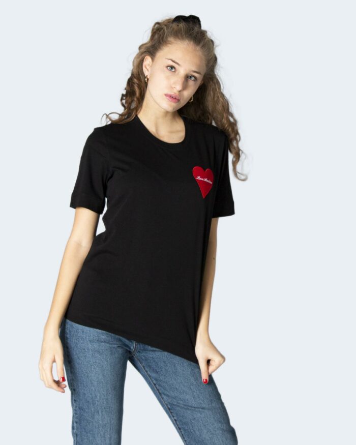 T-shirt Love Moschino Maglietta W4F1583M3876 Nero – 82489