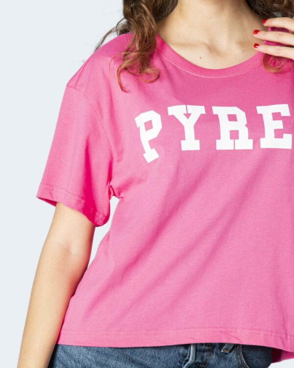 T-shirt Pyrex Maglia corta in jersey 22EPB34222 Fuxia - Foto 2