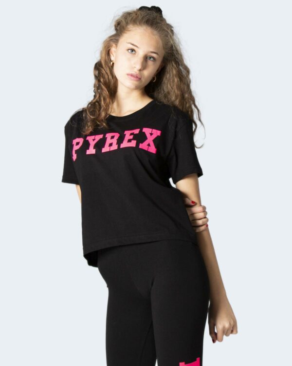 T-shirt Pyrex Maglia corta in jersey 22EPB34222 Nero - Foto 1