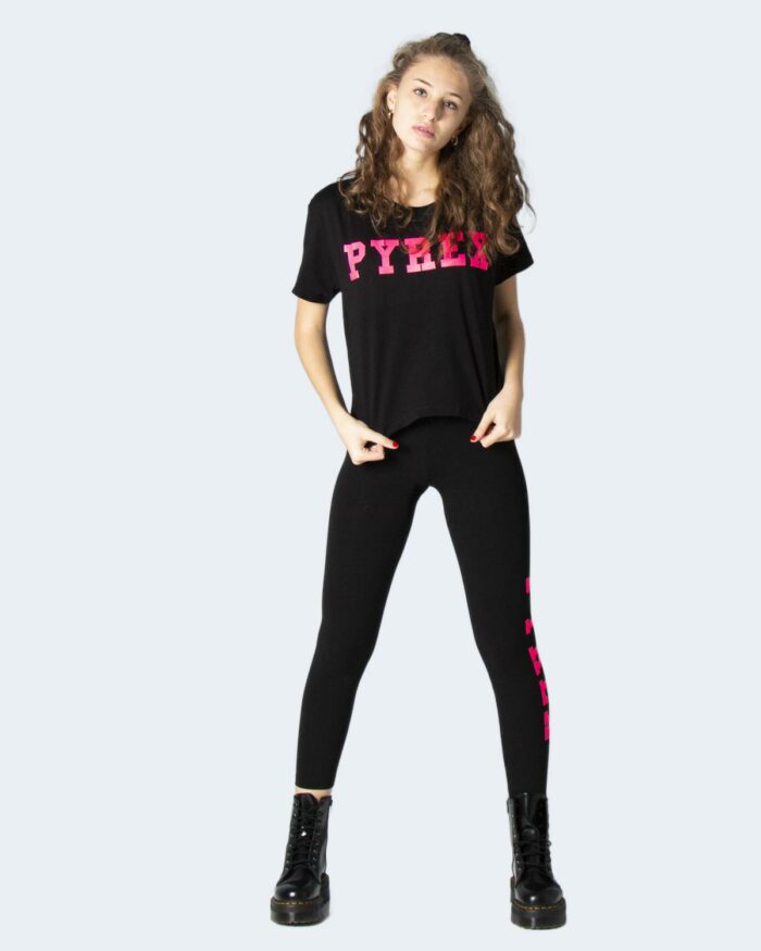 T-shirt Pyrex Maglia corta in jersey 22EPB34222 Nero – 82599