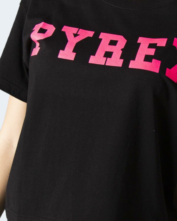T-shirt Pyrex Maglia corta in jersey 22EPB34222 Nero - Foto 5