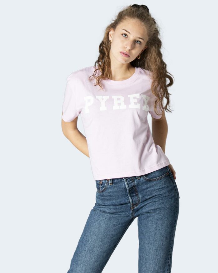 T-shirt Pyrex Maglia corta in jersey 22EPB34222 Rosa – 82599