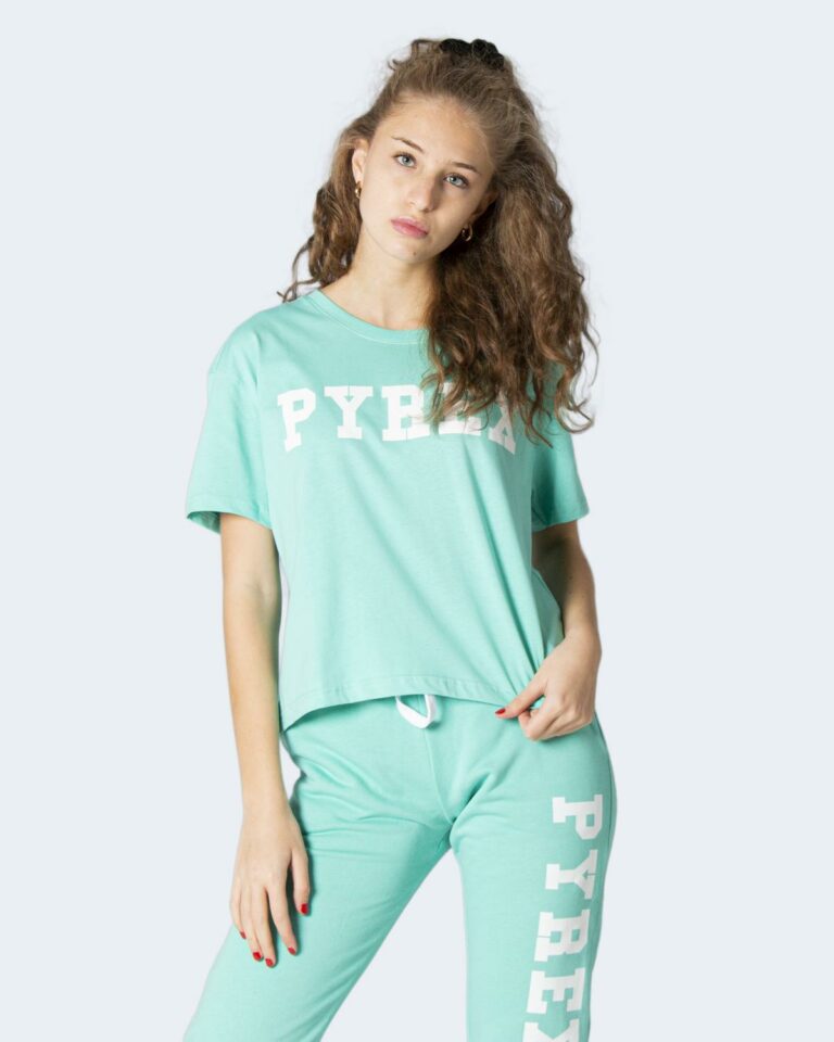 T-shirt Pyrex Maglia corta in jersey 22EPB34222 Verde - Foto 1