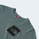 T-shirt THE NORTH FACE S/S Fine Tee Verde - Foto 3