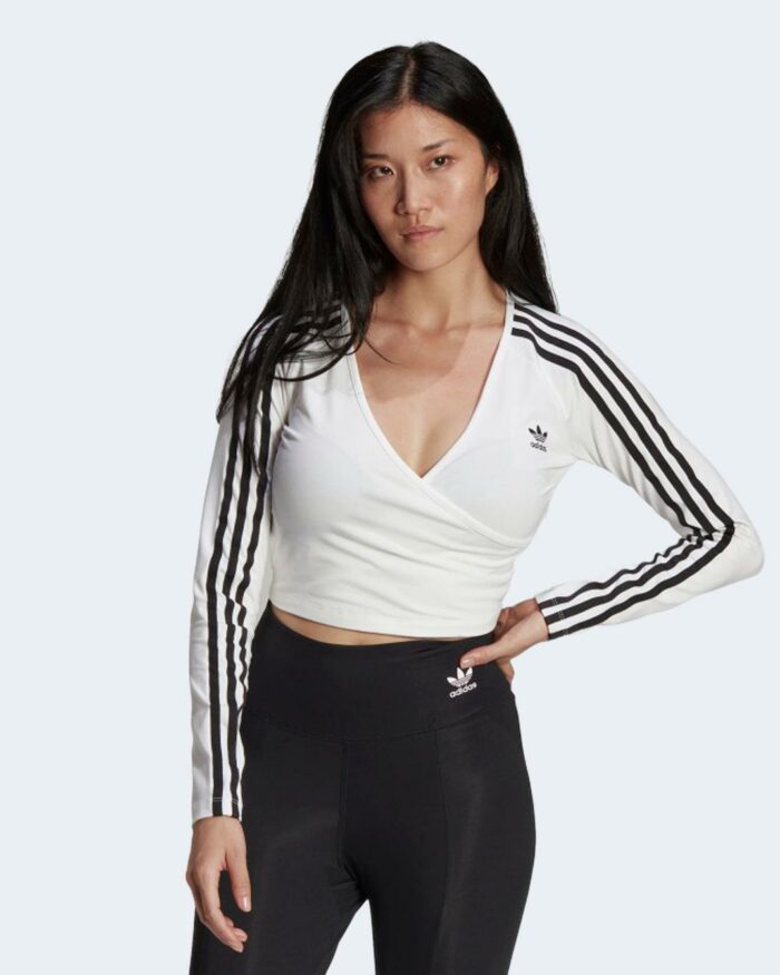 T-shirt manica lunga Adidas Originals LONG SLEEVE HC2030 Bianco – 82426