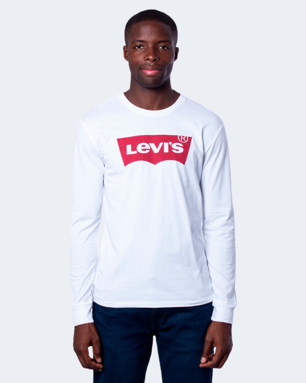 T-shirt manica lunga Levi's® LS GRAPHIC TEE Bianco - Foto 1