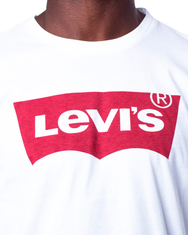 T-shirt manica lunga Levi's® LS GRAPHIC TEE Bianco - Foto 4