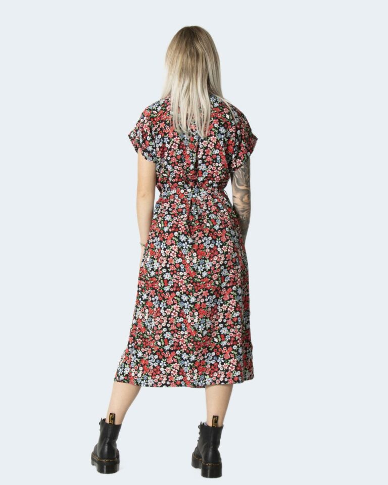 Vestito midi Only ONLHANNOVER S/S SHIRT DRESS NOOS WVN Rosso - Foto 3