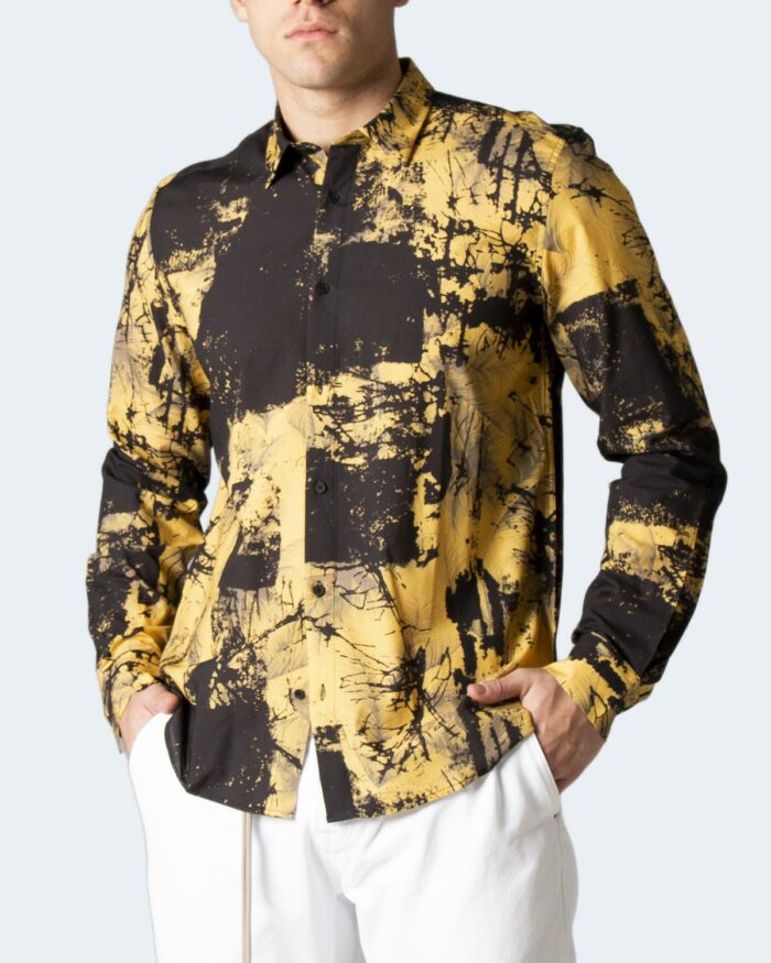 Camicia manica lunga Antony Morato BARCELONA STRAIGHT FIT Nero – 82803