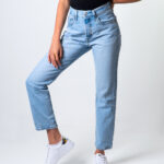 Jeans mom Levi's® 501 Crop Luxor RA Denim chiaro - Foto 1