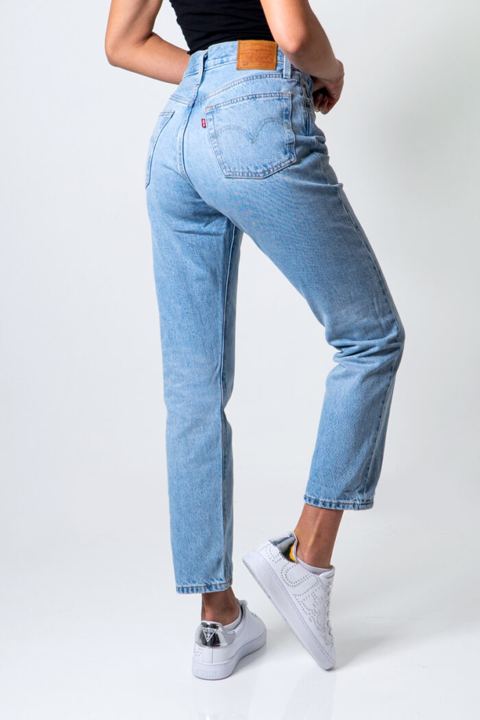 Jeans mom Levi’s® 501 Crop Luxor RA Denim chiaro