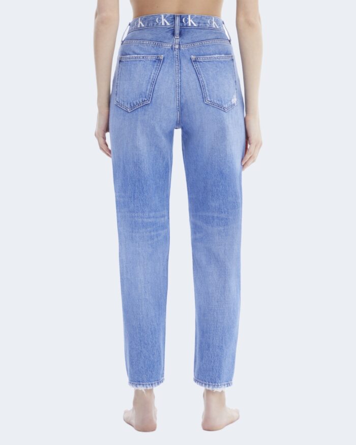 Jeans slim Calvin Klein MOM JEAN J20J217827 Denim chiaro – 81069