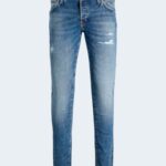 Jeans slim Jack Jones JJIGLENN JJFOX SBD 703 50SPS NOOS - 12201647 Blue Denim - Foto 5
