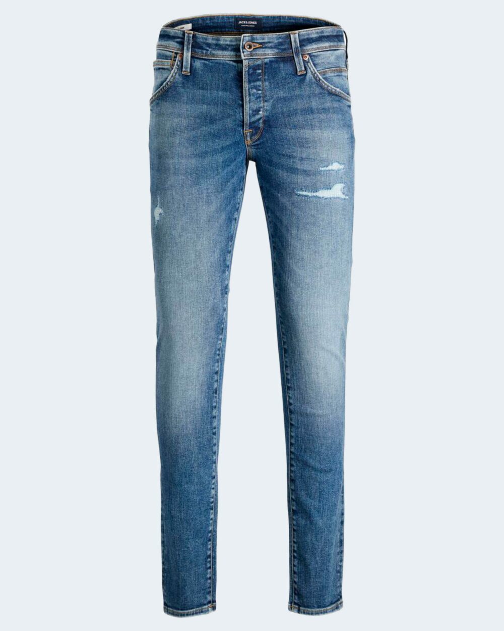 Jeans slim Jack Jones JJIGLENN JJFOX SBD 703 50SPS NOOS - 12201647 Blue Denim - Foto 5