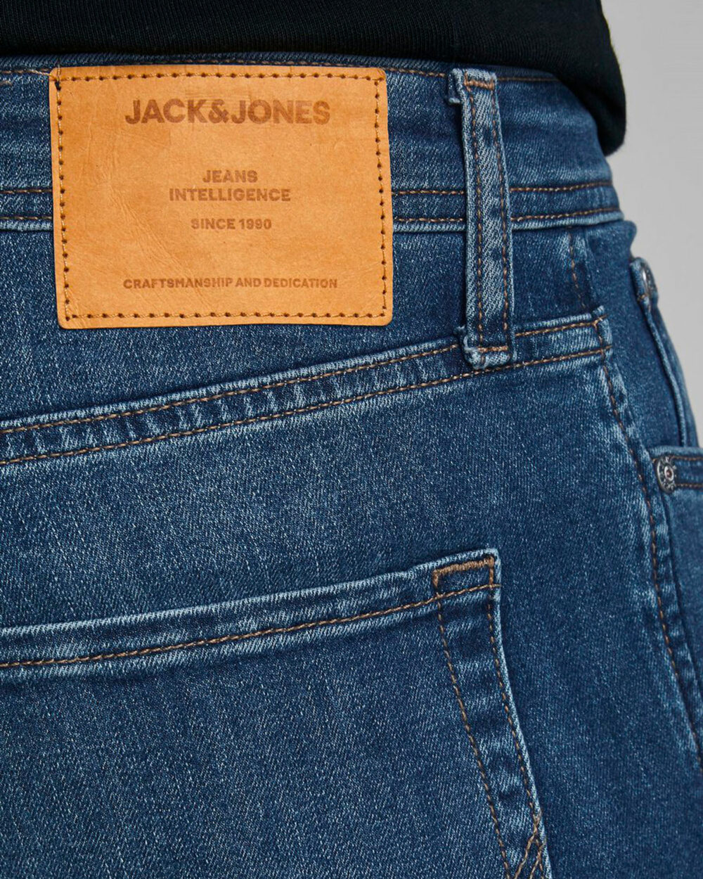 Jeans slim Jack Jones JJIGLENN JJORIGINAL AM 814 NOOS Denim - Foto 4