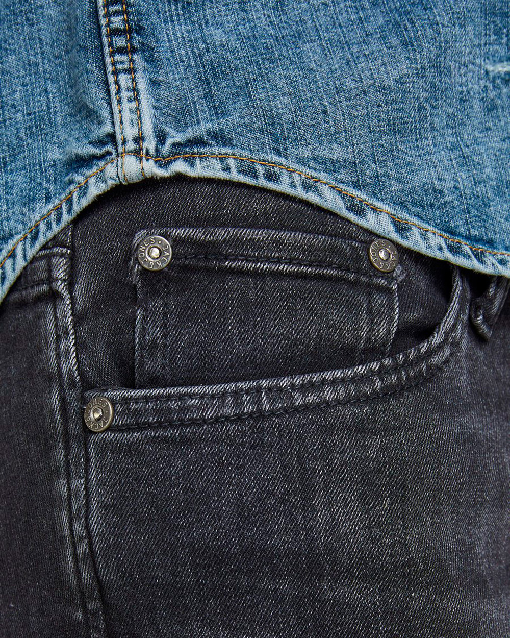 Jeans skinny Jack Jones JJIGLENN JJORIGINAL AM 817 NOOS Nero - Foto 4