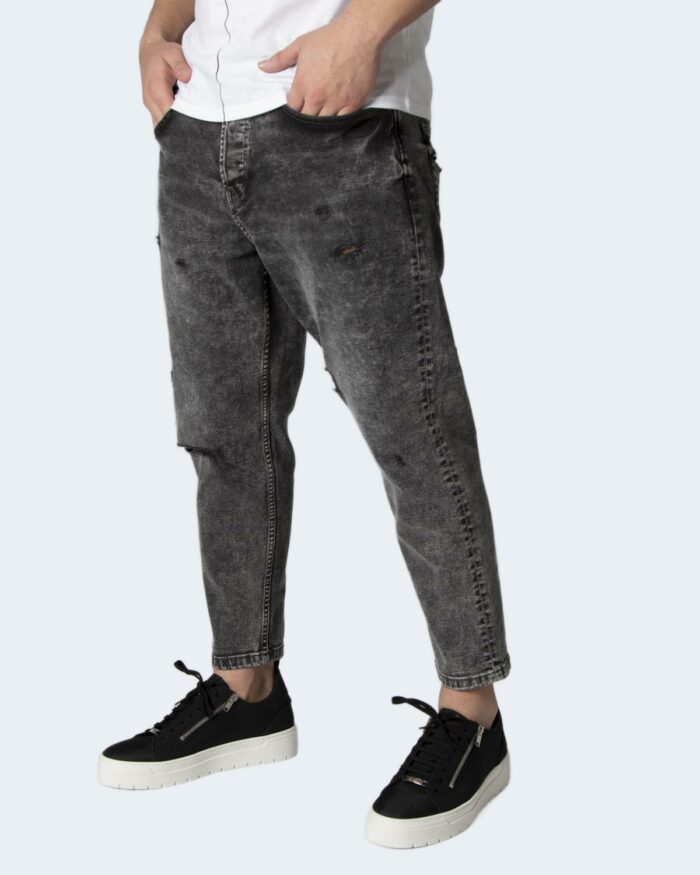 Jeans slim Only & Sons ONSAVI BEAM CROP GREY DAM PK  0778 – 22020778 Grigio – 80777