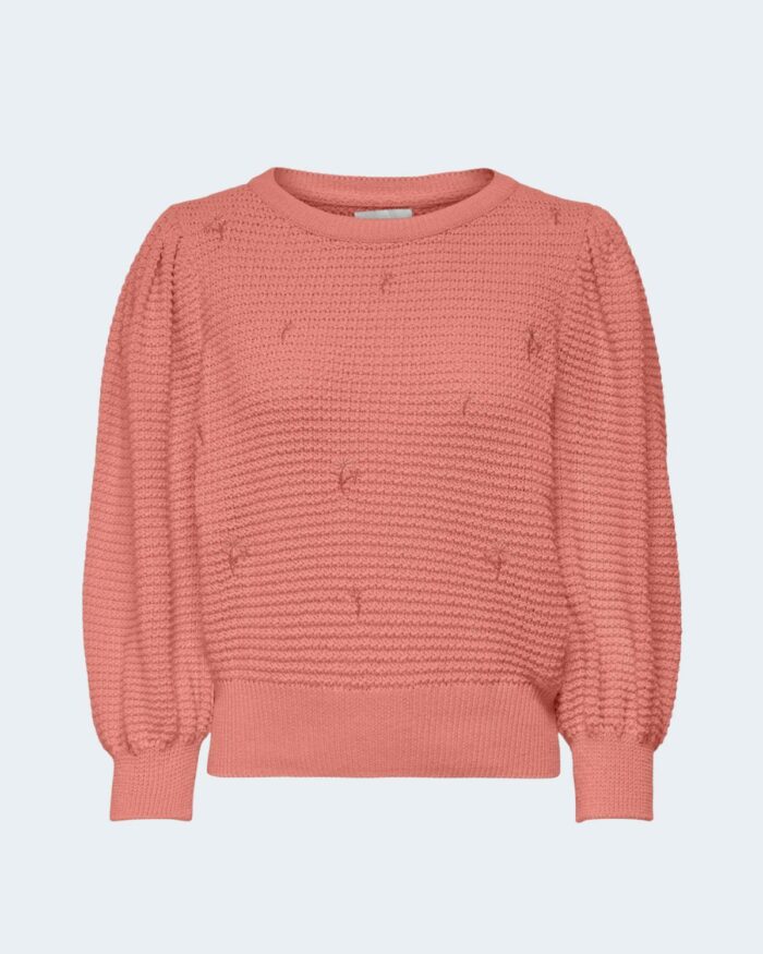 Maglione Only ONLVICKIE LIFE 7/8 PULLOVER KNT – 15250332 Rosa – 80717