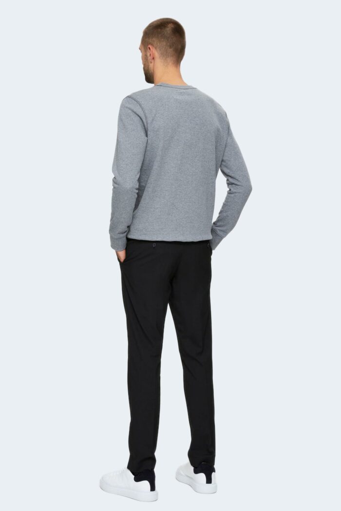 Pantaloni da completo Selected SLHSLIM-MYLOLOGAN BLACK TROUSER B NOOS Nero – 9710