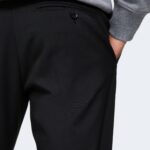 Pantaloni da completo Selected SLHSLIM-MYLOLOGAN BLACK TROUSER B NOOS Nero - Foto 3