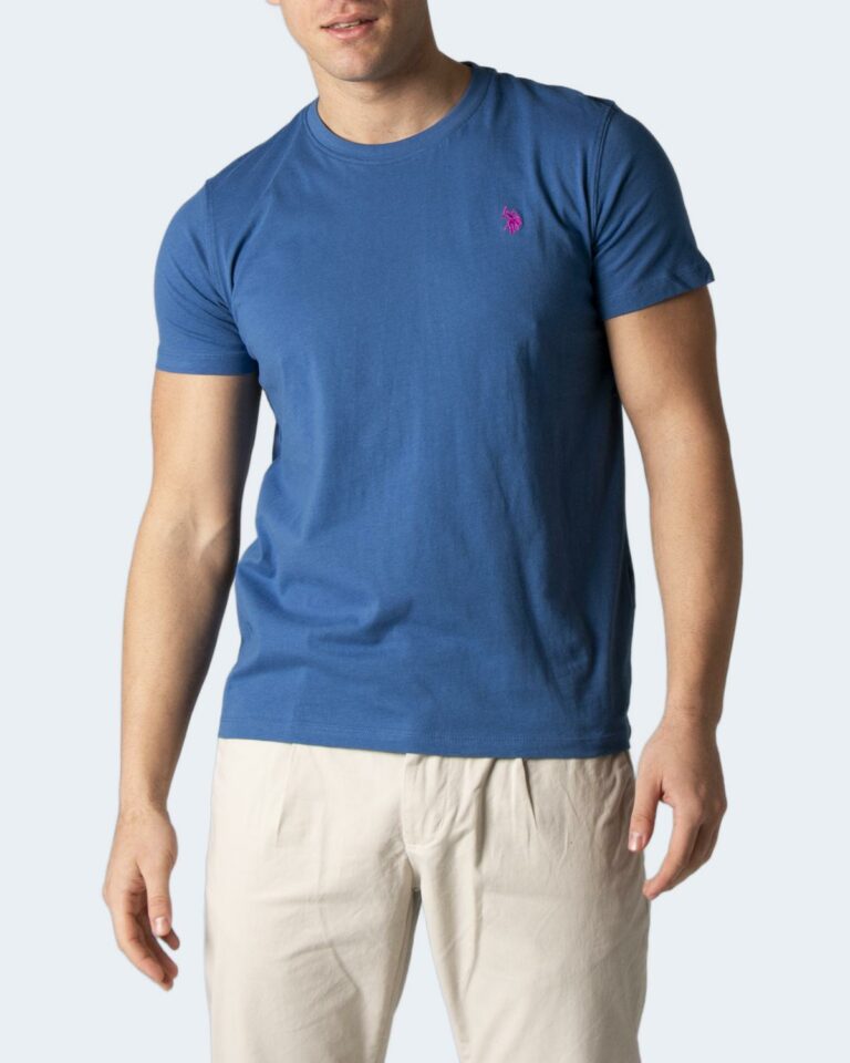 T-shirt U.S. Polo Assn. MICK 49351 Blu Chiaro - Foto 1