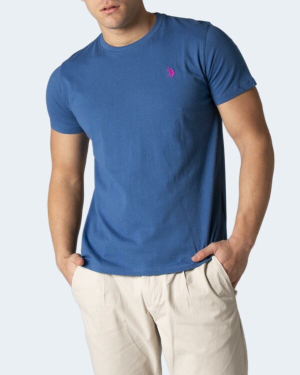 T-shirt U.S. Polo Assn. MICK 49351 Blu Chiaro - Foto 5
