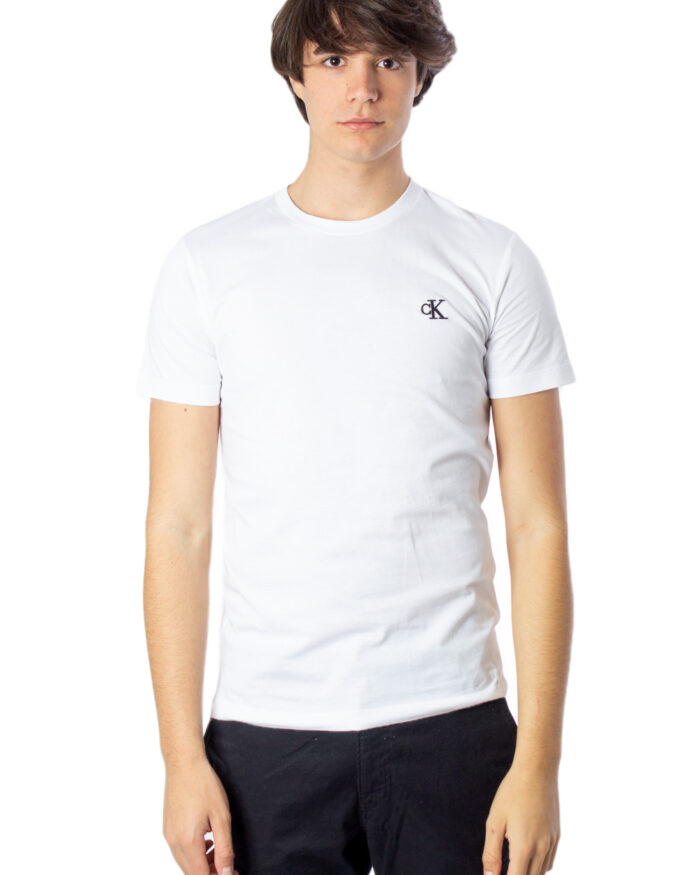 T-shirt Calvin Klein ESSENTIAL SLIM TEE Bianco – 40426