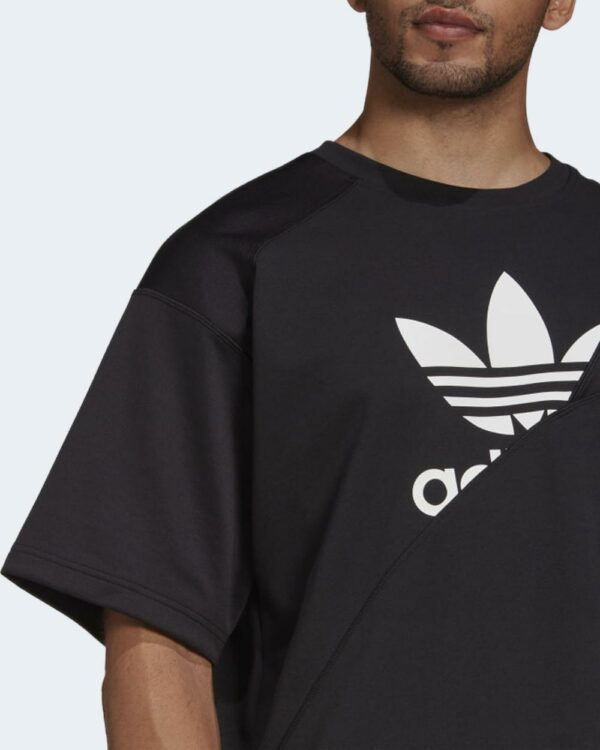 T-shirt Adidas BLD TRICOT IN T HG1438 Nero - Foto 2