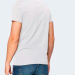 T-shirt Calvin Klein Jeans CORE MONOGRAM SLIM TEE Bianco - Foto 3