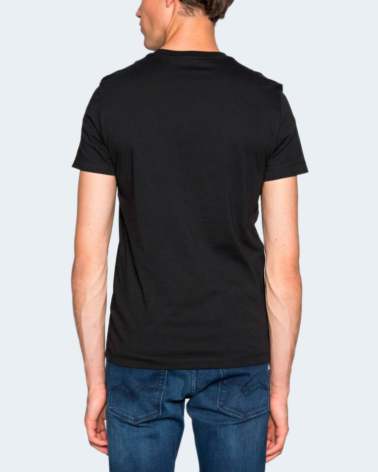 T-shirt Calvin Klein Jeans INSTITUTIONAL LOGO CHEST TEE Nero - Foto 3