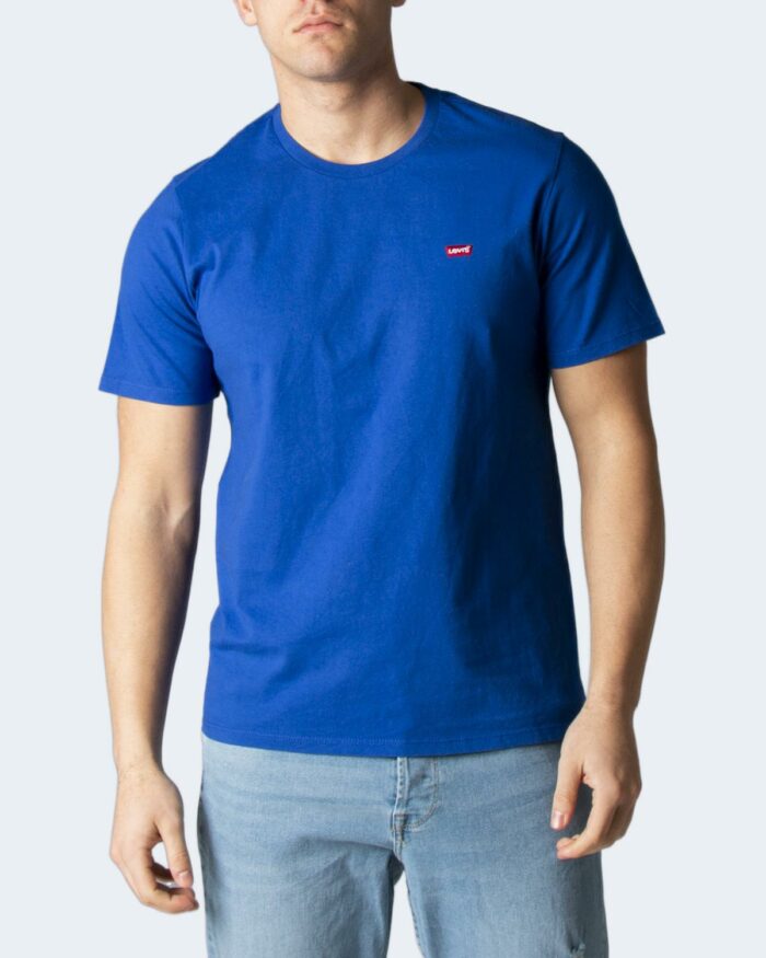 T-shirt Levi’s® SS ORIGINAL HM TEE SURF BLUE 56605-0124 Azzurro – 80517