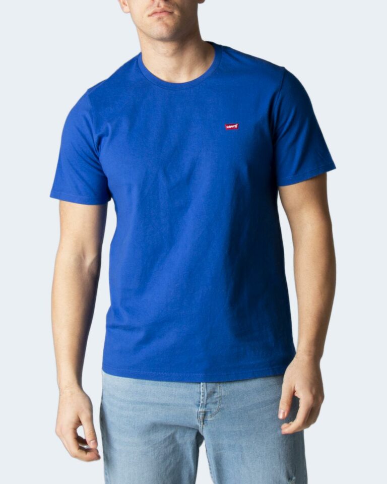 T-shirt Levi's® SS ORIGINAL HM TEE SURF BLUE Azzurro - Foto 1