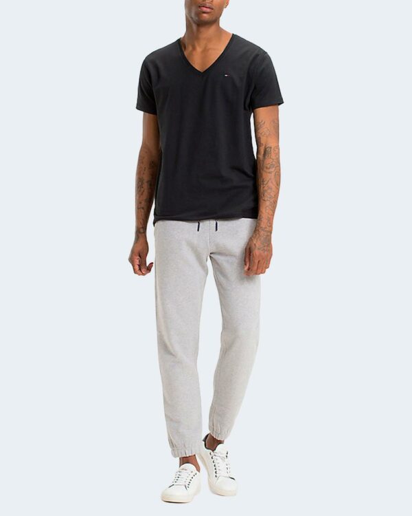 T-shirt Tommy Hilfiger Jeans TJM ORIGINAL JERSEY V NECK TEE Nero - Foto 1